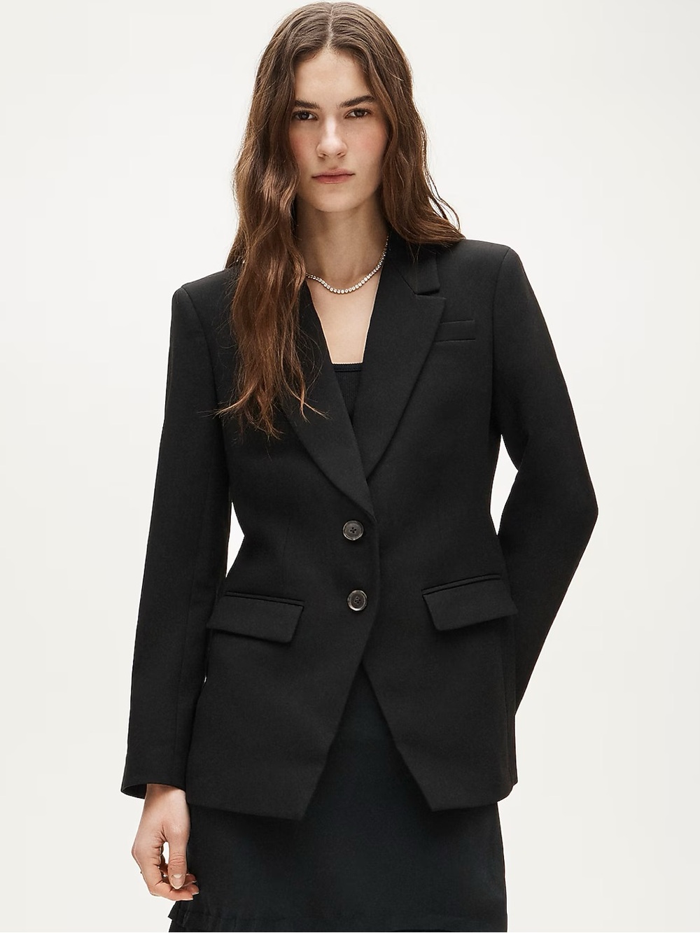NWT J.Crew Madelyn Blazer Four-Season Stretch Black Size 4 CC289